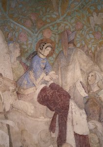 Llegada a Eisenach de Moritz Ludwig von Schwind